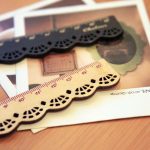 1 Pcs Korea Zakka Kawaii Cute Stationery Lace Brown Wood Ruler Sewing Ruler Office School Accessories - Image 4