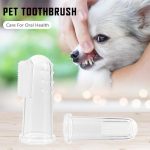 1 Ultra Soft Finger Brush Pet Toothbrush Plush Dog Plus Bad Breath Care Tartar Dog Cat Cleaning Supplies Dog Toothbrushes - Image 2