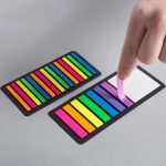 160/300pcs Color Transparent Fluorescent Index Tabs Flags Sticky Note for Page Marker Planner Stickers Office School Stationery - Image 3