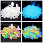 25/50pcs Glow in the Dark Garden Pebbles Glow Stones Rocks for Walkways Garden Path Patio Lawn Garden Yard Decor Luminous Stones - Image 5
