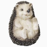 4-pc Hedgehog Ornaments Garden Animals Outdoor Decorations Decorative Statues garden decoration accessories - Image 3