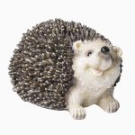 4-pc Hedgehog Ornaments Garden Animals Outdoor Decorations Decorative Statues garden decoration accessories - Image 4