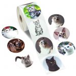 500 Pcs/roll Teacher Reward Kawaii Sticker Fun Motivation Cat Dog Stickerfor School Teacher Student Stationery Stickers Kids - Image 2
