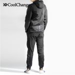 CoolChange Long Sleeve Cycling Jersey Set Mountain Road Bike Clothing Windproof Reflective Men Sportswear Bicycle Clothing Set - Image 2