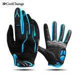 CoolChange Winter Cycling Gloves Touch Screen GEL Riding MTB Bike Gloves Sport Full Finger Motorcycle Bicycle Gloves Men Woman
