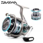 DAIWA PROCASTER 2000A 2500A 3000A 4000A Spinning Fishing Reel 7BB Folding Handle Saltwater Carp Free Metal Spare Spool Tackle