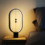Ellipse Balance Lamp Magnetic LED Table Lamp Mid-air Switch Night Light Creative Gift Minimalist Light Bedside Light Home Decor - Image 3