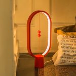 Ellipse Balance Lamp Magnetic LED Table Lamp Mid-air Switch Night Light Creative Gift Minimalist Light Bedside Light Home Decor - Image 4