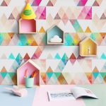 Funlife PVC Self Adhesive Wallpaper Furniture Sticker Decal,Waterproof Wall Paper Modern Decoration For Living Room Cabinet Desk - Image 4