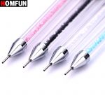 HOMFUN DIY Diamond Painting Pen Tool Accessories Rhinestones Pictures Double Head Diamond Embroidery Point Drill Pen Gift - Image 4