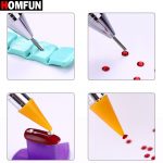 HOMFUN DIY Diamond Painting Pen Tool Accessories Rhinestones Pictures Double Head Diamond Embroidery Point Drill Pen Gift - Image 6