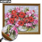 HOMFUN DIY PHOTO CUSTOM Diamond Painting Picture of Rhinestones Diamond Embroidery Beadwork 5D Cross Stitch 5D Home Decor - Image 3