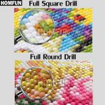HOMFUN Full Square/Round Drill 5D DIY Diamond Painting "Animal tiger" 3D Diamond Embroidery Cross Stitch Home Decor A19045 - Image 2