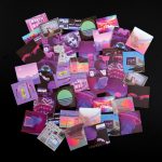 Mohamm 46Pcs Night Buoyancy Series Stickers Decoration Scrapbooking Paper Creative Stationary Office Accessories Art Supplies - Image 5