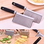 Multifunctional Potato Wavy Edged Knife Stainless Steel Kitchen Gadget Vegetable Fruit Cutting Peeler Cooking Tool Accessories - Image 2