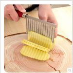 Multifunctional Potato Wavy Edged Knife Stainless Steel Kitchen Gadget Vegetable Fruit Cutting Peeler Cooking Tool Accessories - Image 3