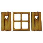 New Hot Fairy Door and Windows Set for Trees Miniature Wooden Fairy Pixie Garden Outdoor Decor for Home Kids USJ99 - Image 5