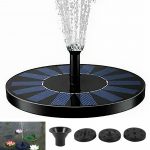 New Solar Water Fountain Pool Pond Waterfall Fountain Garden Decoration Outdoor Bird Bath Solar Powered Fountain Floating Water - Image 3
