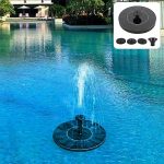 New Solar Water Fountain Pool Pond Waterfall Fountain Garden Decoration Outdoor Bird Bath Solar Powered Fountain Floating Water - Image 4