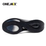 ONEMIX Marathon Running Shoes for Men Black Breathable Mesh Sneakers Luxury Brand Wear-resistant Outdoor Walking Men Sport Shoes - Image 4