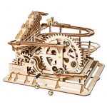 Robotime Rokr 4 Kinds Marble Run DIY Waterwheel Wooden Model Building Block Kits Assembly Toy Gift for Children Adult Dropship - Image 6