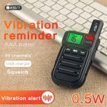 1 Or 2PCS X-GZ10 Mini FRS Walkie Talkie PMR446 UHF FRS462-467MHz Radio VOX Handsfree Two Way Radio - Image 2