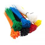 100pcs/bag 8 Color 2.5mmx100mm 2.5mm*100mm Self-Locking Nylon Wire Cable Zip Ties Cable Ties White Black Organiser Fasten Cable - Image 4