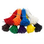 100pcs/bag 8 Color 2.5mmx100mm 2.5mm*100mm Self-Locking Nylon Wire Cable Zip Ties Cable Ties White Black Organiser Fasten Cable - Image 6