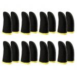 12pcs/16pcs -18-Pin Carbon Fiber Finger Sleeves for PUBG Mobile Games Contact Sn Finger Sleeves - Image 2