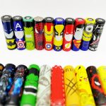 18650 Battery Sticker 20Pcs/Pack 18650 Battery Wrap Protective Skin Sleeve PVC Heat Shrinkable Tubing for Vape - Image 2