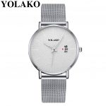 2020 Men Watch Men's Casual Quartz Stainless Steel Band Calendar Watch Analog Wrist Watc Mature Men's Business Watch Black Strap - Image 6
