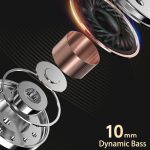 AZiMiYO HK1 Wired Headphones 3.5mm Hybrid HiFi DJ Earphone Stereo Music Deep Bass Noise Canceling earphone - Image 4