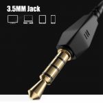 AZiMiYO HK1 Wired Headphones 3.5mm Hybrid HiFi DJ Earphone Stereo Music Deep Bass Noise Canceling earphone - Image 5