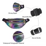 Buylor Waist bag  Laser Belt Bag  Holographic Fanny Pack  Designer Cute Waist Packs for Party, Travel - Image 2