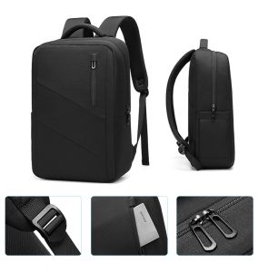 EURCOOL15.6” Laptop USB Backpack Waterproof School Backpacks Charging Men Casual Business Travel Bag Backpack Pюкзак Mужской2076 - Image 3