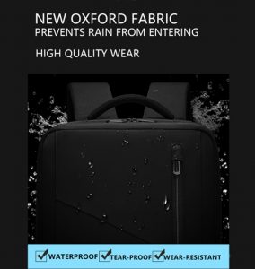 EURCOOL15.6” Laptop USB Backpack Waterproof School Backpacks Charging Men Casual Business Travel Bag Backpack Pюкзак Mужской2076 - Image 5