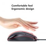 Ergonomic USB Mouse Wired 1200 DPI Optical 3 Buttons Wired Gaming Mouse Office Mice For Laptops Desktop Computer Mouse - Image 4