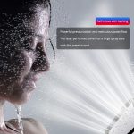 High Quality Pressure Rainfall Shower Head 300 Holes Shower Head Water Saving Filter Spray Nozzle High Pressure Water Saving - Image 6