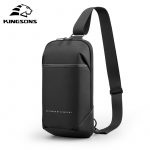 Kingsons New Multifunction Crossbody Bag Anti-theft Shoulder Messenger Bags Male Waterproof Short Trip Chest Bag Pack - Image 3