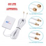 LTE Antenna 3G 4G TS9 CRC9 SMA Connector 4G LTE Router External Antenna For Huawei 3G 4G LTE Router Modem 2M Cable