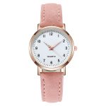 Ladies  Diamond-Studded Luminous Retro Female Watch Leather Belt Quartz Watch Women Simplicity Casual Decoration Wristwatches - Image 5