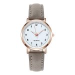 Ladies  Diamond-Studded Luminous Retro Female Watch Leather Belt Quartz Watch Women Simplicity Casual Decoration Wristwatches - Image 6