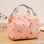 Lunch Bag Insulated Cold Stripe Picnic Carry Case Thermal Portable Lunch Box Bento Pouch Lunch Container Food Storage Bags - Image 4