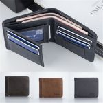 Men Wallet Leather Business Foldable Wallet Luxury Billfold Slim Hipster Cowhide Credit Card/ID Holders Inserts Coin Purses - Image 4