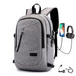 Password Lock Anti Theft Backpack Men 15.6 Inch Laptop Backpack Male Usb Charging Oxford School Bag for Boys Teen 2021