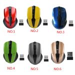 Portable 319 2.4Ghz Wireless Mouse Adjustable 1200DPI Optical Gaming Mouse Wireless Home Office Game Mice for PC Computer Laptop - Image 2