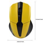 Portable 319 2.4Ghz Wireless Mouse Adjustable 1200DPI Optical Gaming Mouse Wireless Home Office Game Mice for PC Computer Laptop - Image 5