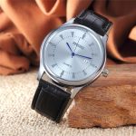 SHSHD Fashionable casual men's calendar belt quartz watch military watches men table calendar watc Big dialh students watch - Image 5