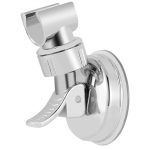 Universal Adjustable Hand Shower Holder Suction Cup Holder Full Plating Shower Rail Head Holder Bathroom Bracket Stable rotation - Image 3