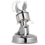 Universal Adjustable Hand Shower Holder Suction Cup Holder Full Plating Shower Rail Head Holder Bathroom Bracket Stable rotation - Image 4